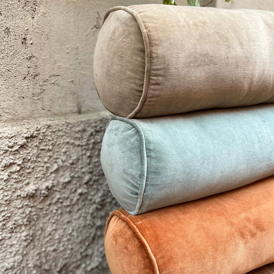 Cylinder Cushions - Velvet