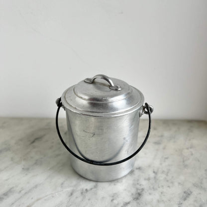 Aluminum Jars - with handle - Vintage