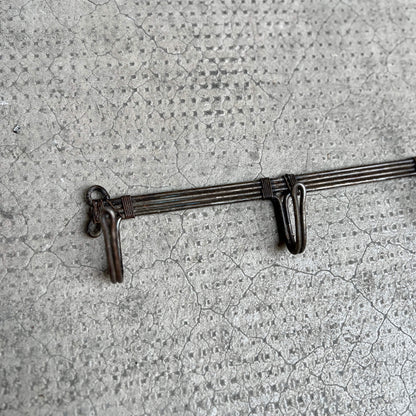 6 Hook Hanger - Iron - Vintage