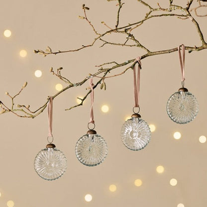 Round Shell - Transparent - Christmas Decorations