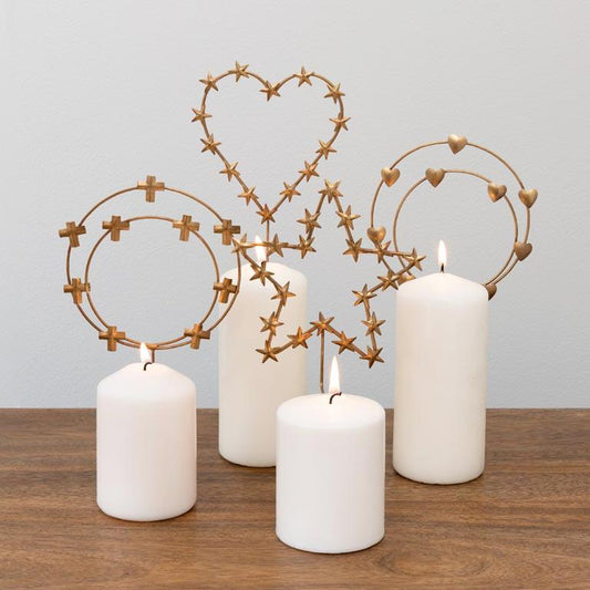 Decorazione per candele - Assortite